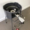 High pressure wok burner and stand